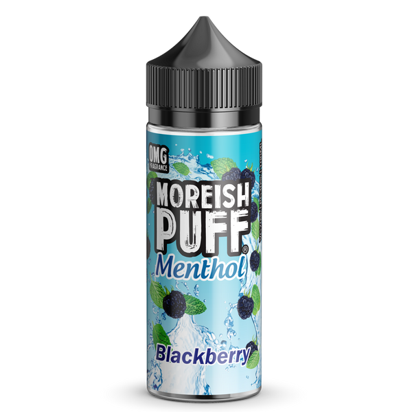 Moreish Puff Blackberry Menthol 100ml Shortfill