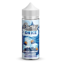 Ramsey E-Liquids On Ice Blackcurrant Aniseed 0mg 100ml Shortfill E-Liquid