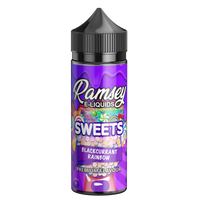 Ramsey E-Liquids Sweets Blackcurrant Rainbow 0mg 100ml Shortfill E-Liquid
