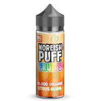Blood Orange Citrus Guava by Moreish Puff Fruits 100ml Shortfill