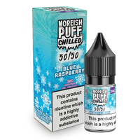 Moreish Puff Chilled 50/50: Blue Raspberry Chilled 10ml E-Liquid