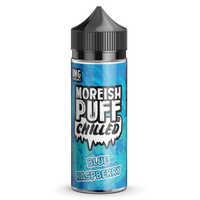 Moreish Puff Chilled: Blue Raspberry Chilled 0mg 100ml Shortfill E-Liquid