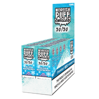 Moreish Puff Chilled 50/50: Blue Raspberry Chilled 10ml E-Liquid