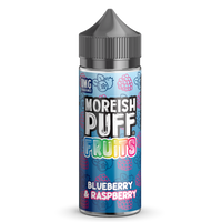 Moreish Puff Fruits: Blueberry & Raspberry 0mg 100ml Shortfill E-liquid