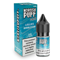 Moreish Puff Lollies Bubblegum Nic Salt 10ml