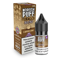 Moreish Puff Tobacco 50/50: Cappuccino Tobacco 10ml E-Liquid