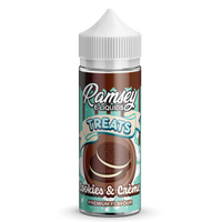 Ramsey E-Liquids Treats Cookies & Cream 0mg 100ml Shortfill E-Liquid