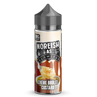 Moreish As Flawless Creme Brulee 0mg 100ml Shortfill E-Liquid