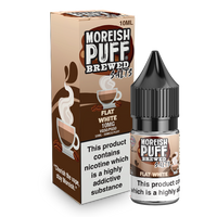Flat White Nic Salt by Moreish Puff Brewed 10ml