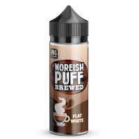 Moreish Puff Brewed Flat White 0mg 100ml Shortfill E-Liquid