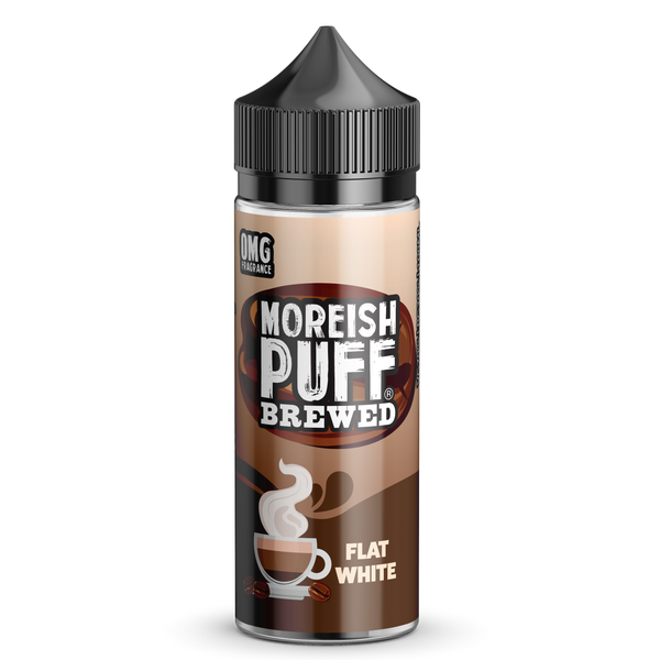 Moreish Puff Brewed Flat White 0mg 100ml Shortfill E-Liquid