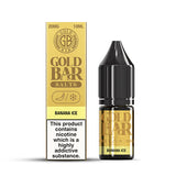 Gold Bar Banana Ice 10ml Nic Salt - 20mg