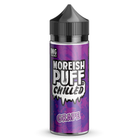 Moreish Puff Chilled: Grape Chilled 0mg 100ml Shortfill E-Liquid
