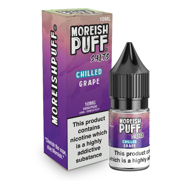 Moreish Puff Grape Chilled Nic Salt 10ml