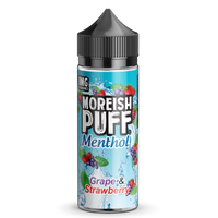 Moreish Puff Grape & Strawberry Menthol 100ml Shortfill