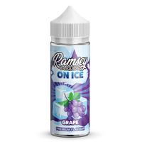 Ramsey E-Liquids On Ice Grape 0mg 100ml Shortfill E-Liquid