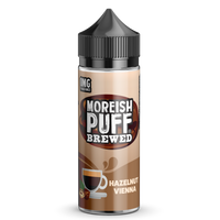 Moreish Puff Brewed Hazelnut Vienna 0mg 100ml Shortfill E-Liquid