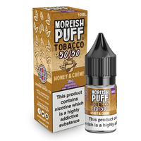 Moreish Puff Tobacco 50/50: Honey and Cream Tobacco 10ml E-Liquid