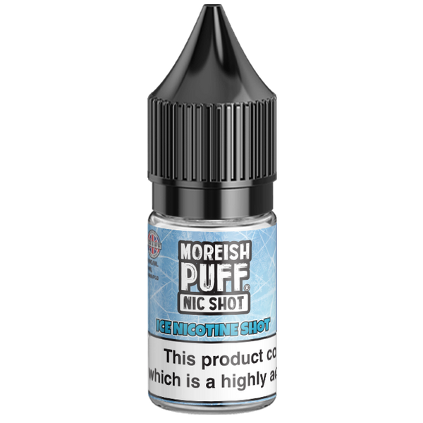 Moreish Puff Ice Nicotine Shot 50/50 10ml 18mg