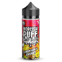 Moreish Puff Candy Drops: Lemonade & Cherry Candy Drops 0mg 100ml Shortfill E-Liquid