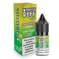 Moreish Puff Lemon & Sour Apple Candy Drops Nic Salt 10ml