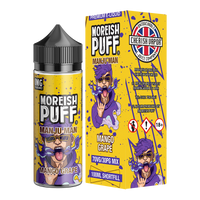 Moreish Puff Manju Man Mango Grape 100ml Shortfill E-Liquid