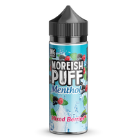 Moreish Puff Mixed Berries Menthol 100ml Shortfill