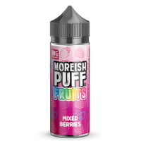 Mixed Berries by Moreish Puff Fruits 100ml Shortfill