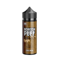 Moreish Puff Tobacco: Original Tobacco 0mg 100ml Shortfill E-Liquid
