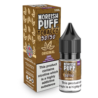 Moreish Puff Tobacco 50/50: Original Tobacco 10ml E-Liquid