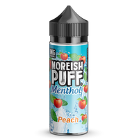 Moreish Puff Peach Menthol 100ml Shortfill