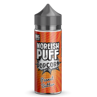 Peanut Butter Popcorn by Moreish Puff 100ml Shortfill