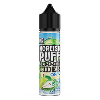 Moreish Puff Summer Cider On Ice: Pear 0mg 50ml Shortfill E-Liquid