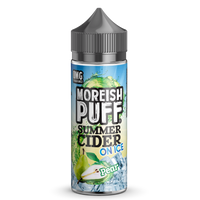 Moreish Puff Summer Cider On Ice: Pear 0mg 100ml Shortfill E-Liquid