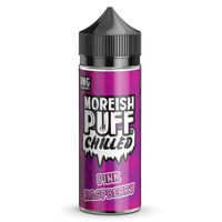Moreish Puff Chilled: Pink Raspberry Chilled 0mg 100ml Shortfill E-Liquid