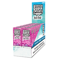 Moreish Puff Chilled 50/50: Pink Raspberry Chilled 10ml E-Liquid