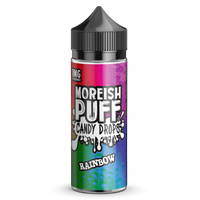 Moreish Puff Candy Drops: Rainbow Candy Drops 0mg 100ml Shortfill E-Liquid