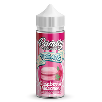 Ramsey E-Liquids Treats Raspberry Macaroon 0mg 100ml Shortfill E-Liquid