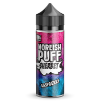 Moreish Puff Sherbet: Raspberry Sherbet 0mg 100ml Shortfill E-Liquid