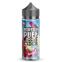 Moreish Puff Summer Cider On Ice: Raspberry 0mg 100ml Shortfill E-Liquid