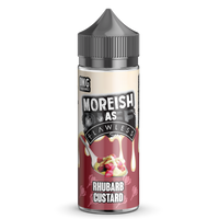 Moreish As Flawless Rhubarb Custard 0mg 100ml Shortfill E-Liquid