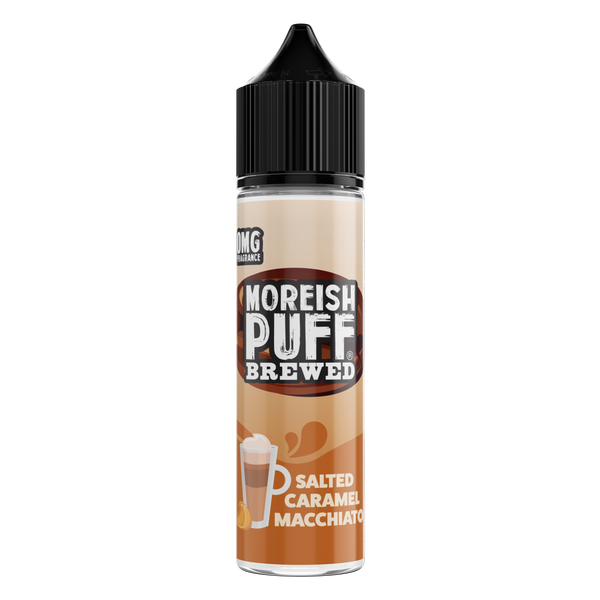 Moreish Puff Brewed Salted Caramel Macchiato 0mg 50ml Shortfill E-Liquid