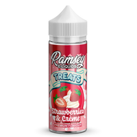 Ramsey E-Liquids Treats Strawberries & Cream 0mg 100ml Shortfill E-Liquid