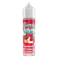 Ramsey E-Liquids Treats Strawberries & Cream 0mg 50ml Shortfill E-Liquid