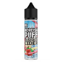 Moreish Puff Summer Cider On Ice: Strawberry 0mg 50ml Shortfill E-Liquid
