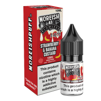Strawberry Banana Custard Nic Salt by Moreish Puff - Nic Salts UK
