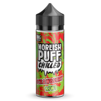 Moreish Puff Chilled: Strawberry and Kiwi Chilled 0mg 100ml Shortfill E-Liquid