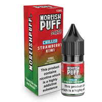 Moreish Puff Strawberry & Kiwi Chilled Nic Salt 10ml