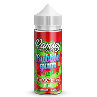 Ramsey E-Liquid Bubblegum Strawberry Kiwi 0mg 100ml Shortfill E-Liquid