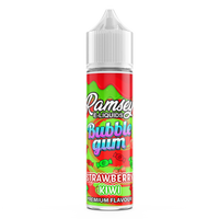 Ramsey E-Liquids Bubblegum Strawberry Kiwi 0mg 50ml Shortfill E-Liquid